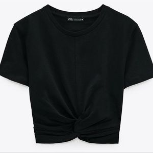 ZARA Knotted tshirt